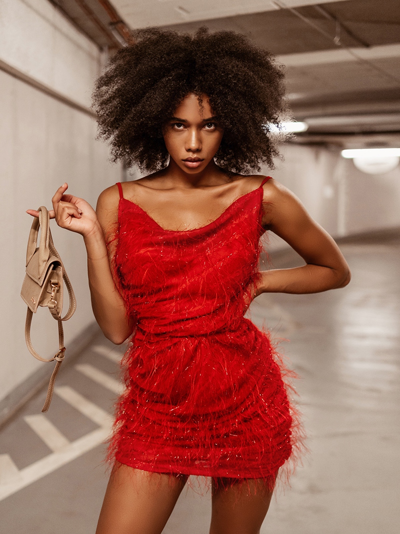 Sukienka wieczorowa Light Elegance czerwona