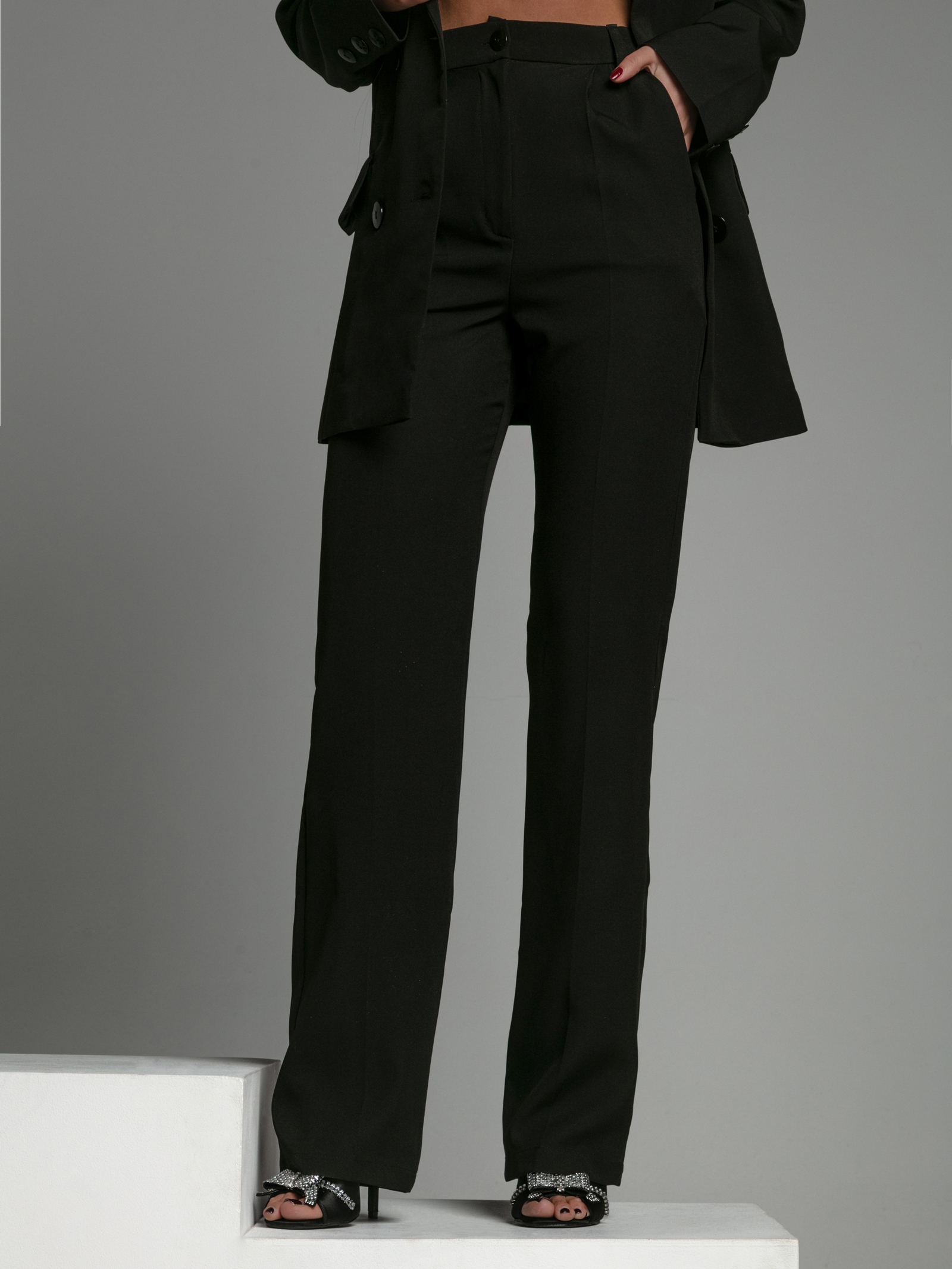 Komplet elegancki Porto Ola Voga czarny