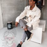 Traperki zamszowe Madam Terra czarne