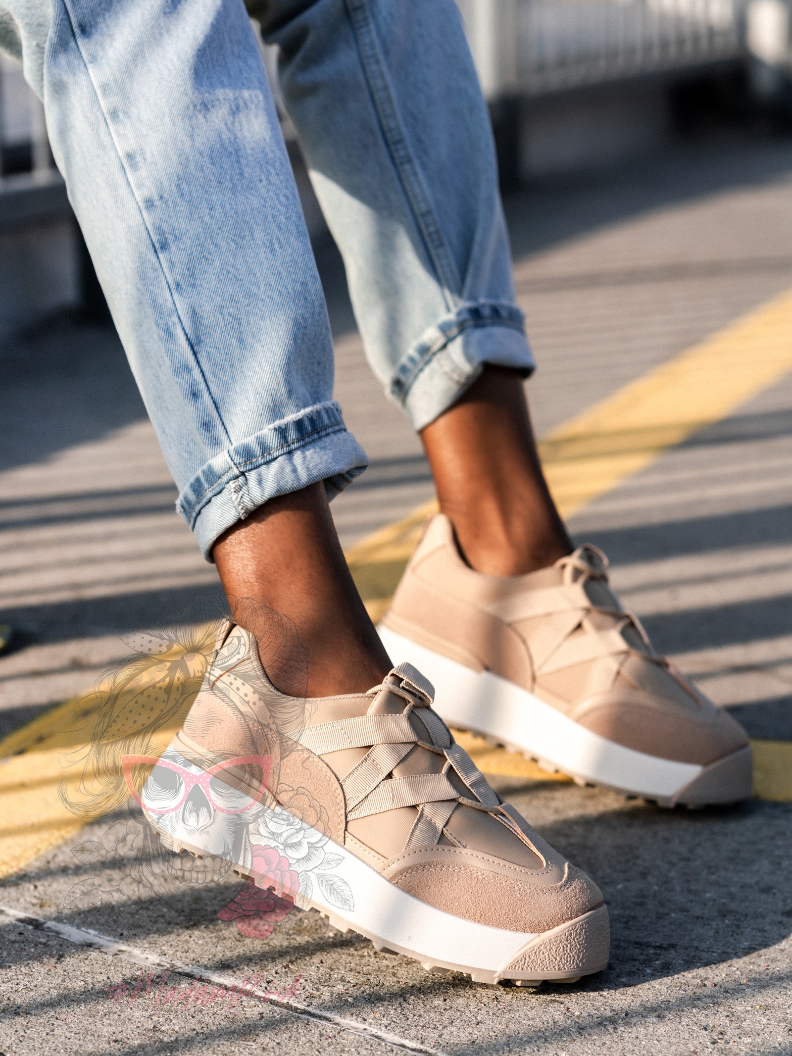 Buty Madam Homely II c. beżowe