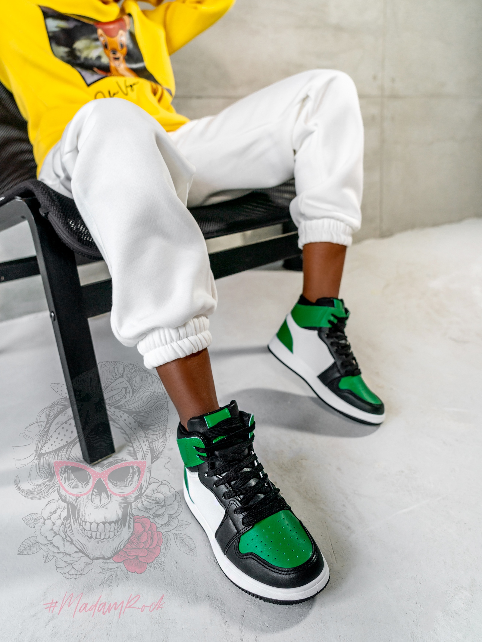 Buty sportowe Fisticado Rock zielone