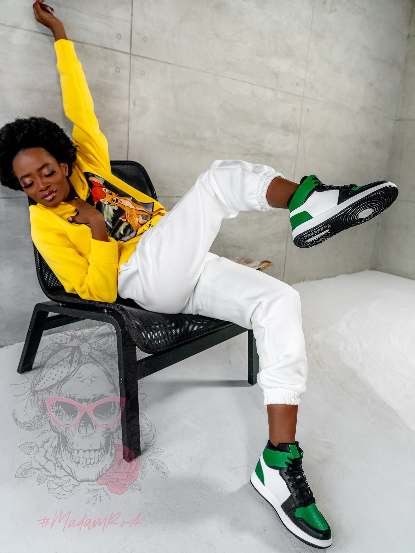 Buty sportowe Fisticado Rock zielone