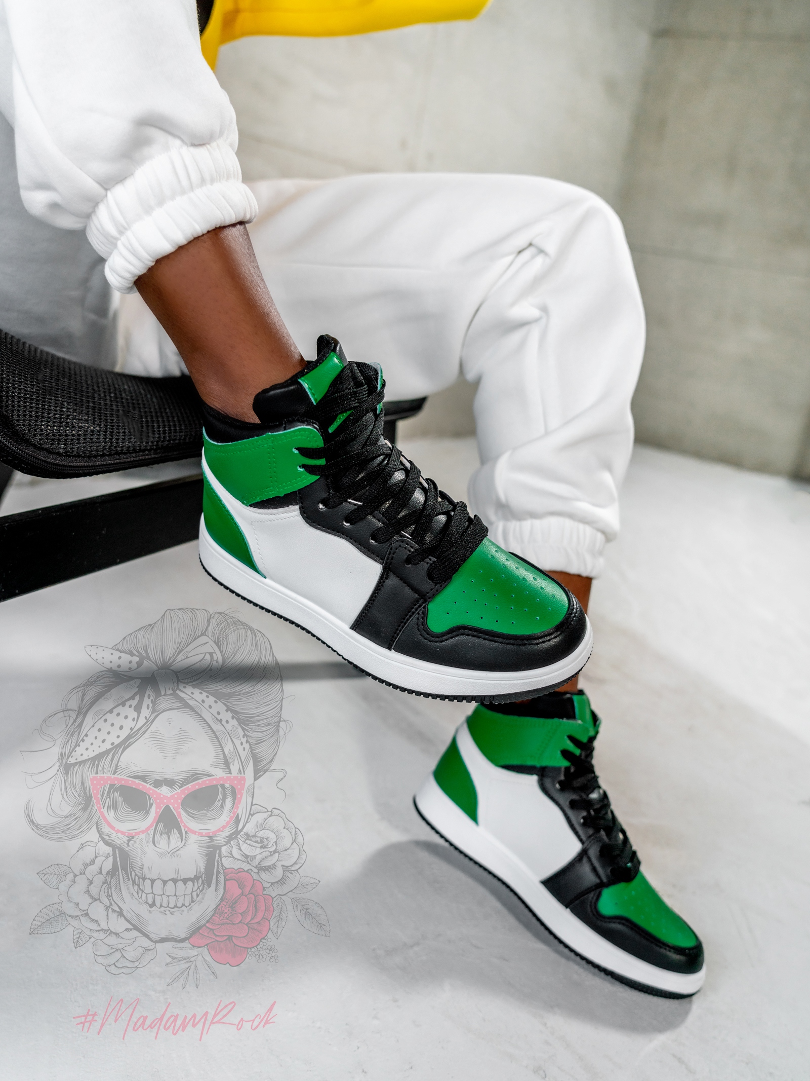 Buty sportowe Fisticado Rock zielone