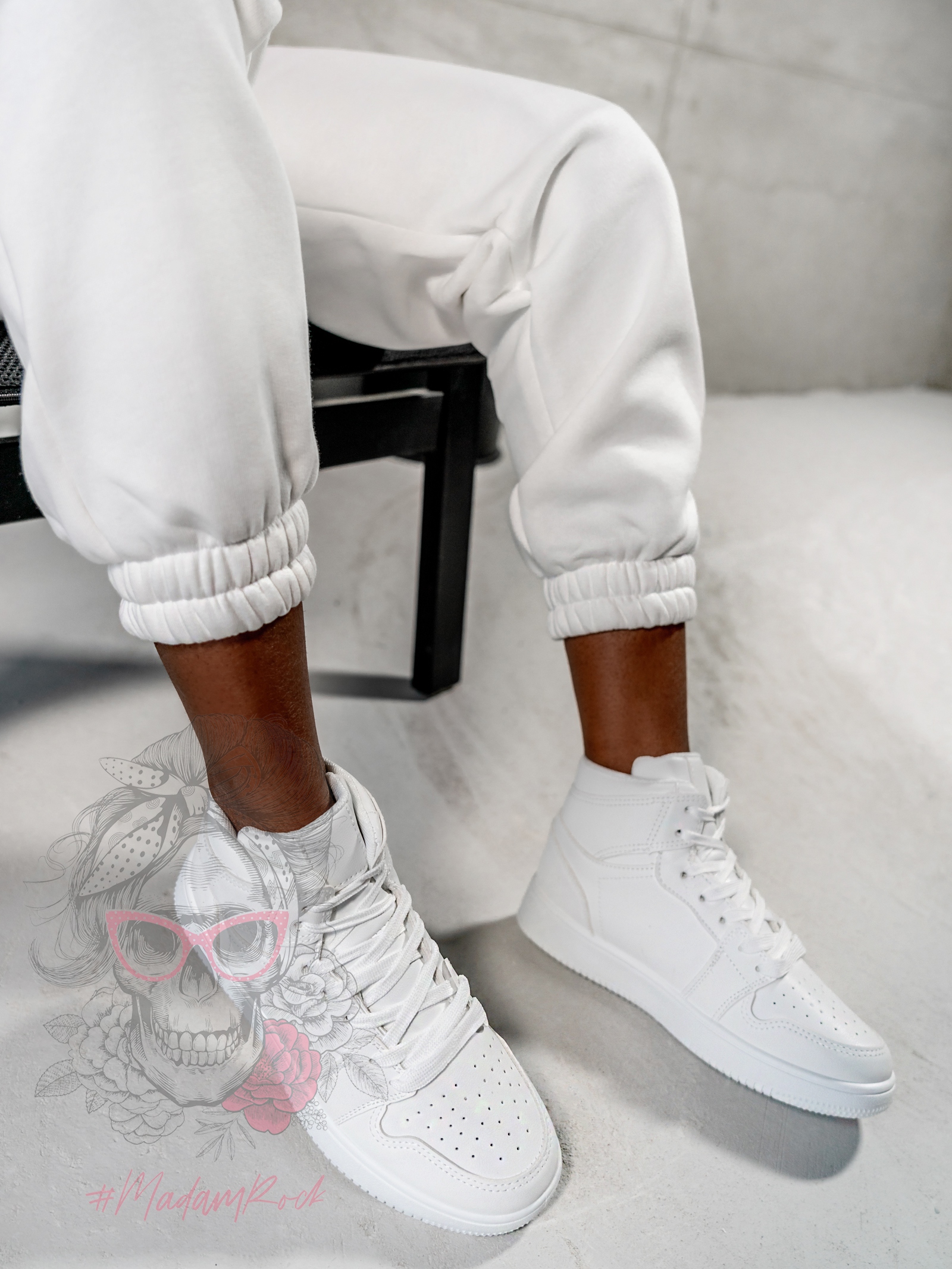 Buty sportowe Fisticado Rock białe