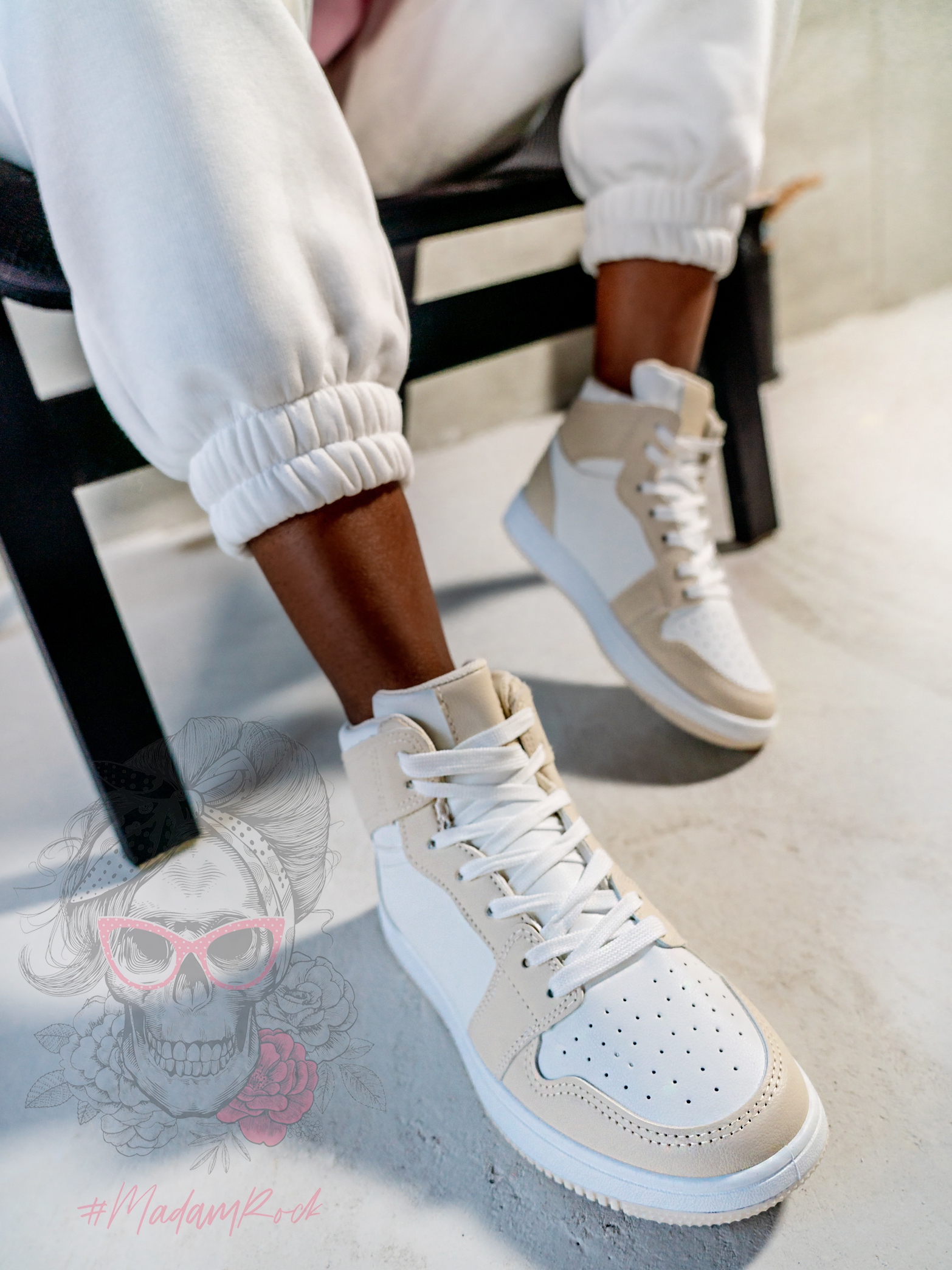 Buty sportowe Fisticado Rock beżowe