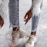 Buty sportowe Madam Elsz beżowe