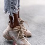 Buty sportowe Madam Elsz beżowe