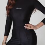 Body elastyczne Rebecca Ola Voga czarne