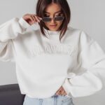 Bluza oversize Vani Ola Voga ecru