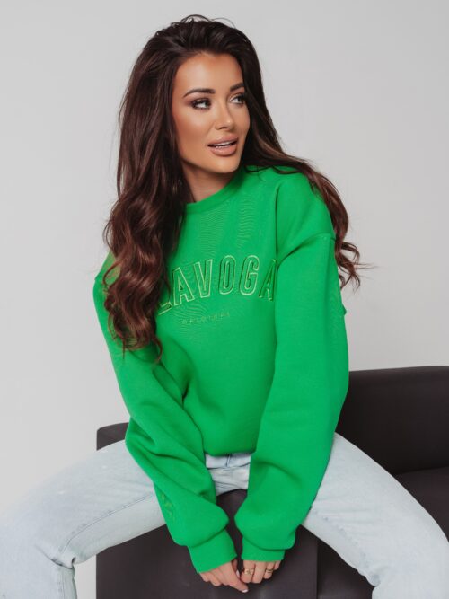 Bluza oversize Vani Ola Voga zielona