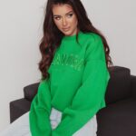 Bluza oversize Vani Ola Voga zielona