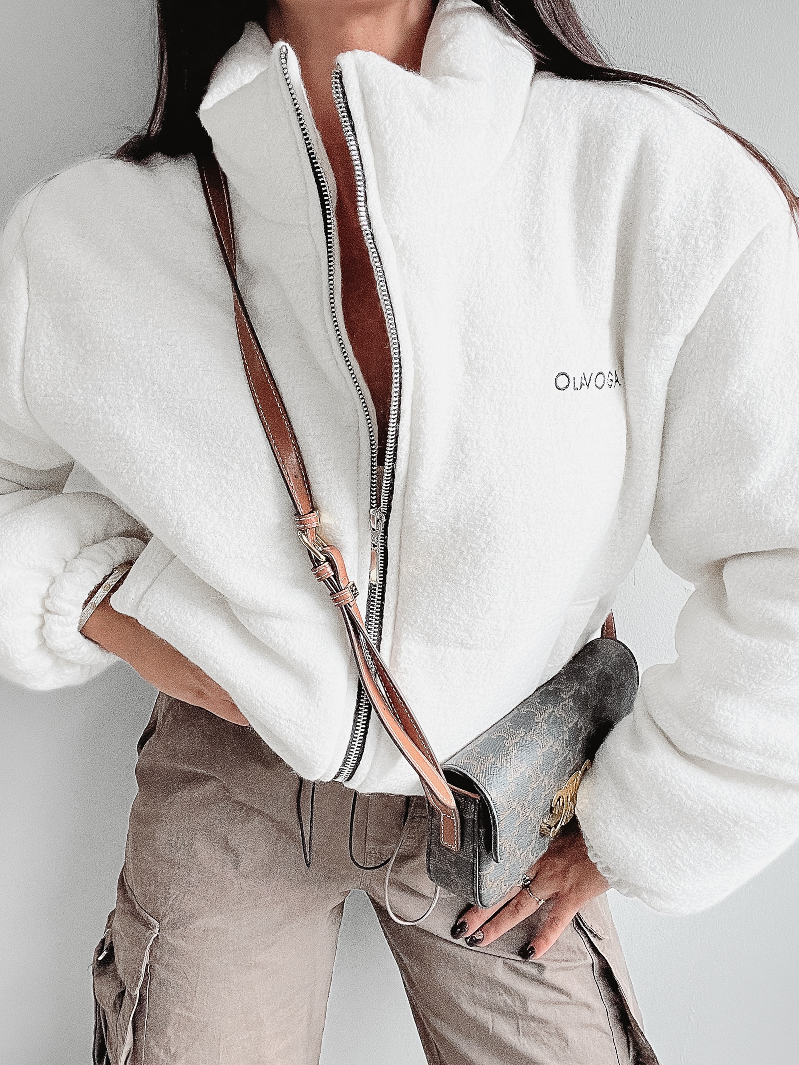 Kurtka pikowana Blanca Ola Voga ecru Kurtka pikowana Blanca Ola Voga ecru