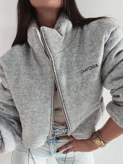 Kurtka pikowoana Blanca Ola Voga szara