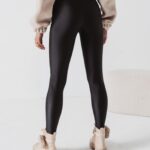 -WYPRZEDANE-Legginsy ze sznurowaniem Rosalie Ola Voga czarne