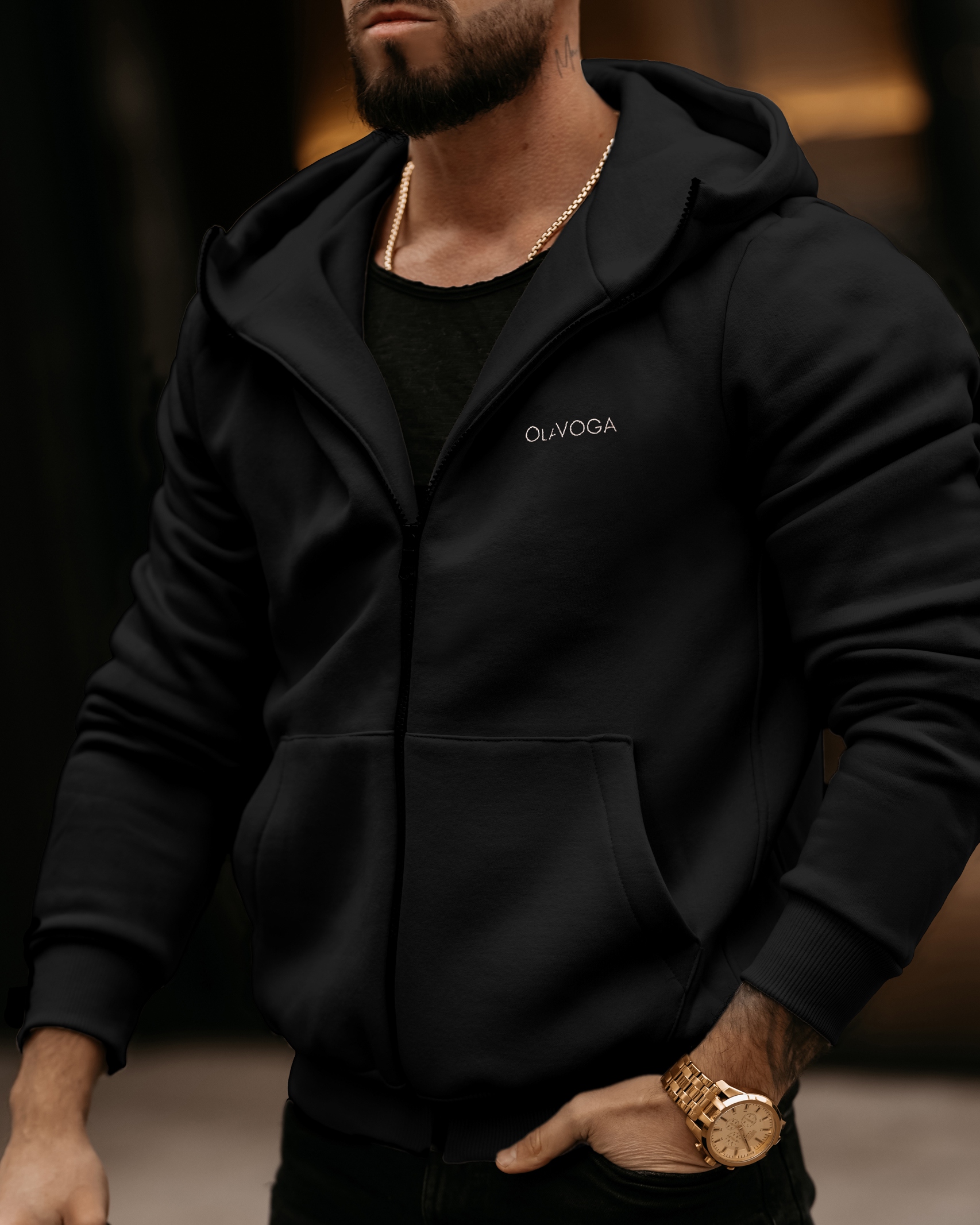 Bluza męska Walter Ola Voga czarna