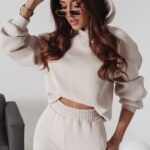 Komplet bawełniany Alpin Ola Voga beżowy