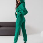 Komplet bawełniany Alpin Ola Voga zielony