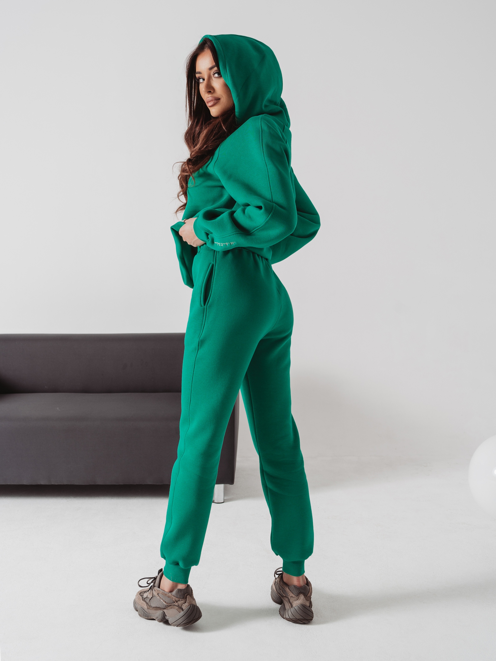 Komplet bawełniany Alpin Ola Voga zielony