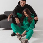 Komplet bawełniany Alpin Ola Voga zielony