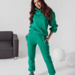 Komplet bawełniany Alpin Ola Voga zielony