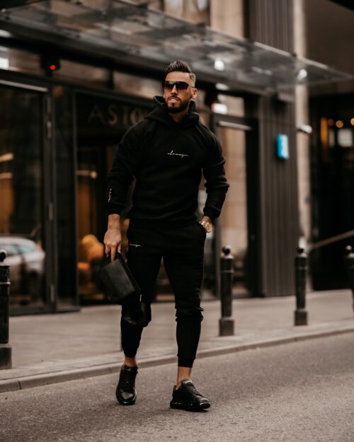 Komplet męski Alpin Man Ola Voga czarny