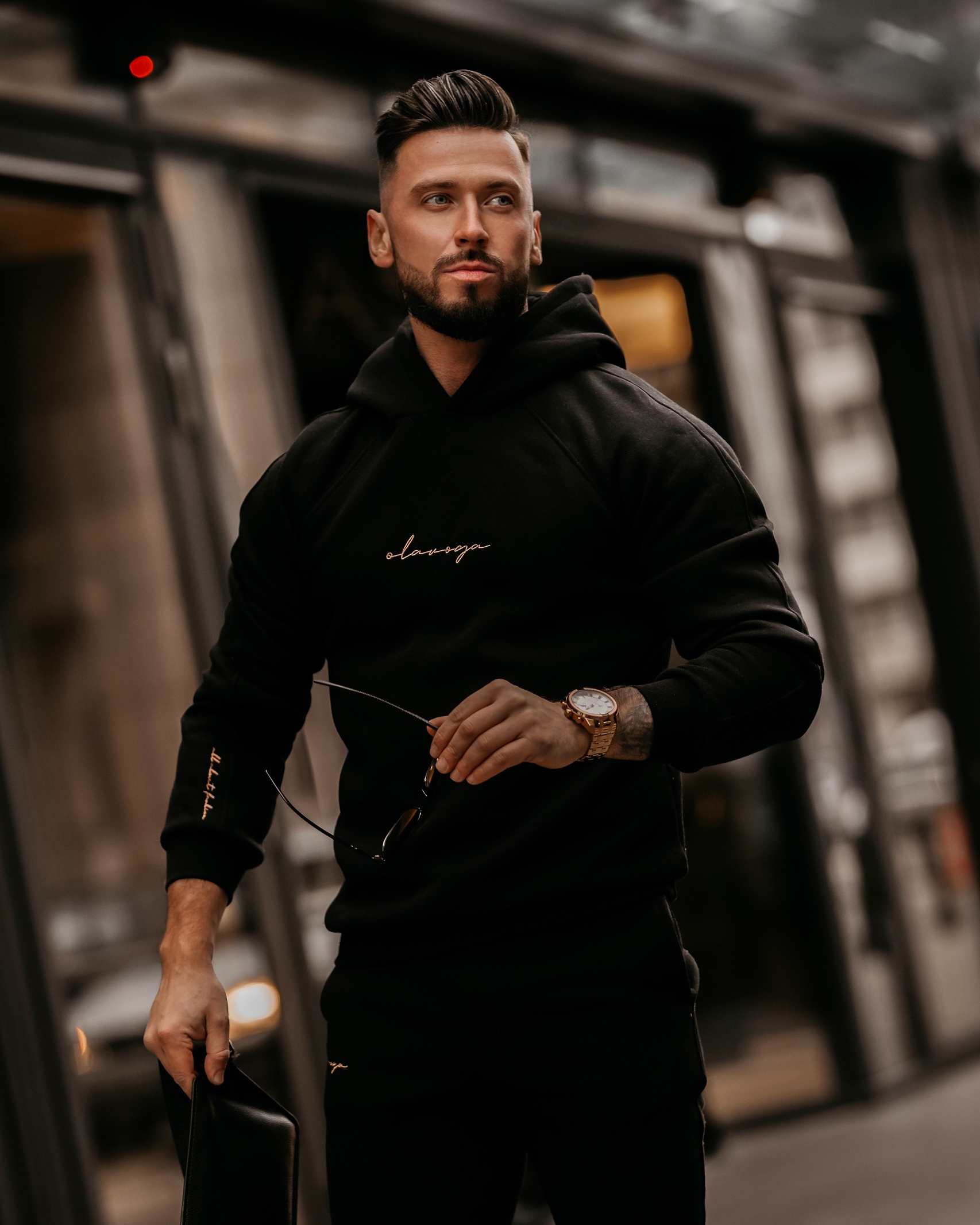 Komplet męski Alpin Man Ola Voga czarny