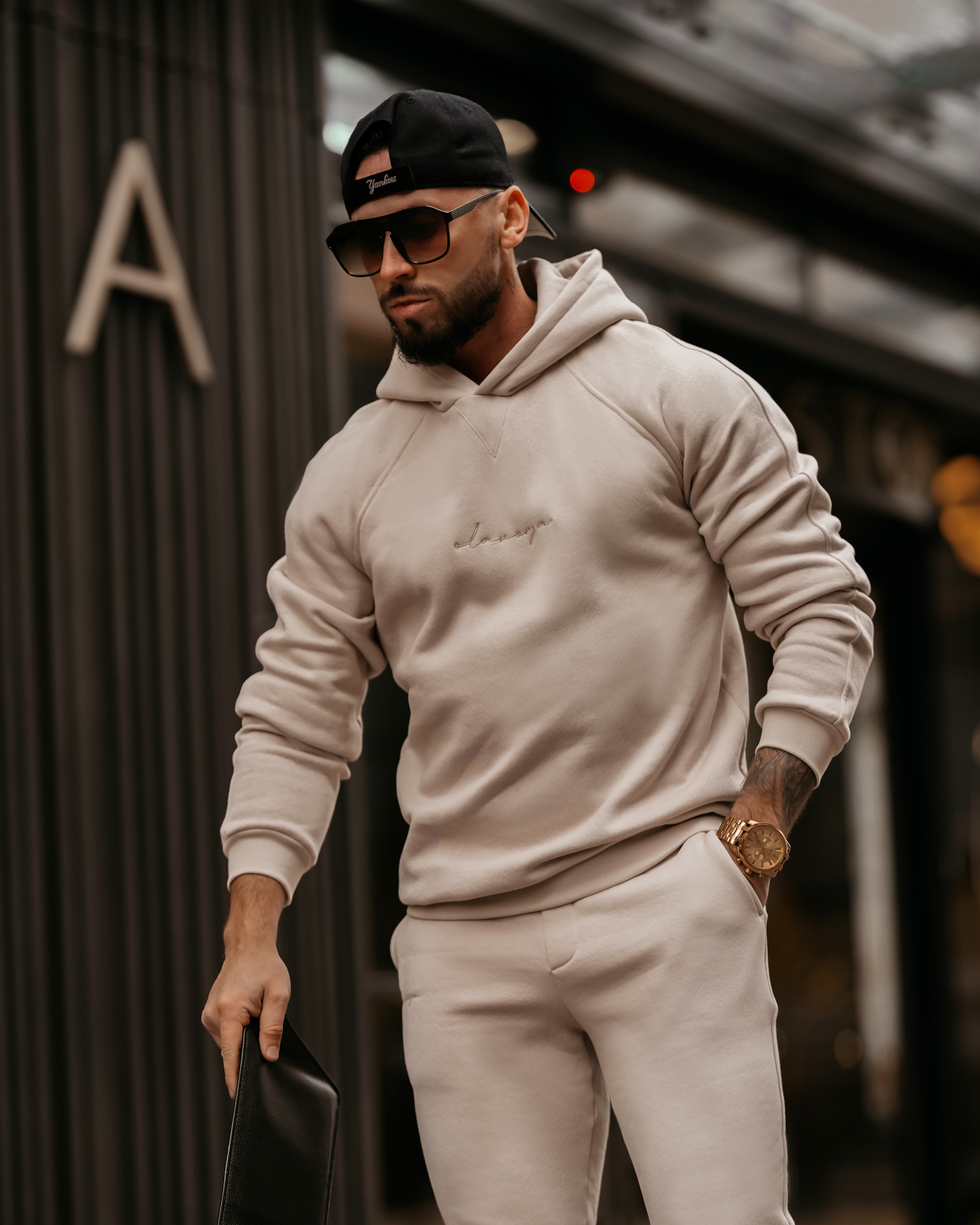 Komplet męski Alpin Man Ola Voga beżowy Komplet męski Alpin Man Ola Voga beżowy