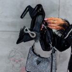 Czółenka z kokardką My Pretty Woman czarne