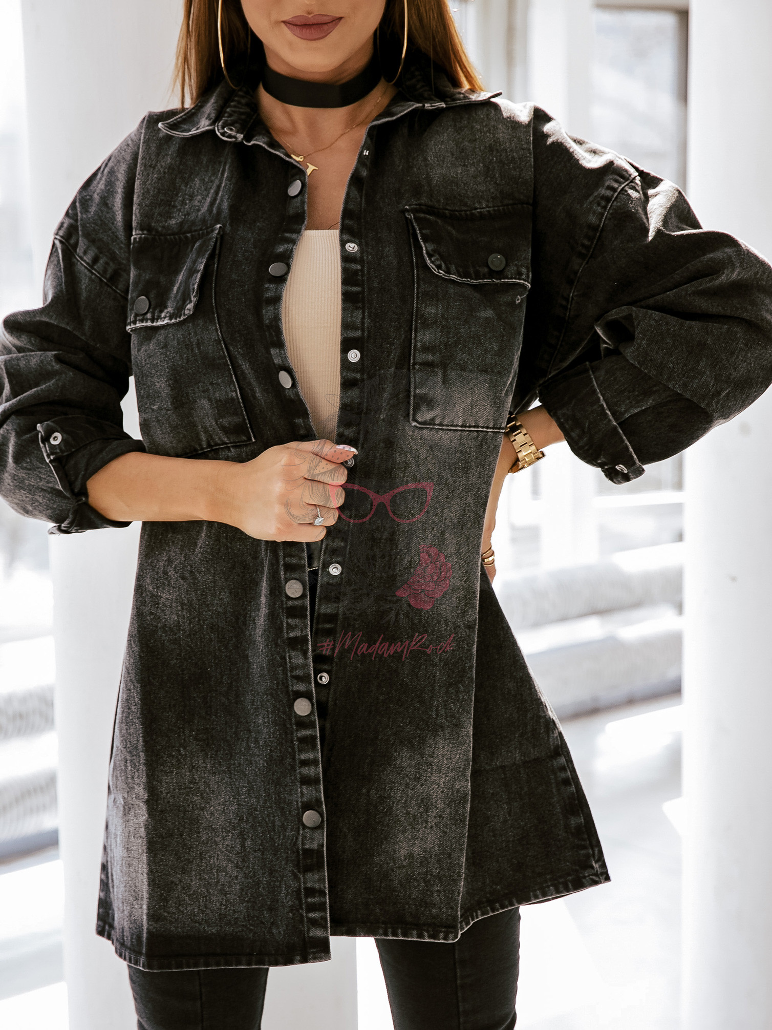 Koszula jeansowa Boys are Toys szara