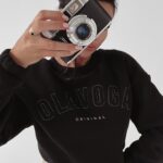 Bluza bawełniana Cotton Ola Voga czarna