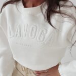 Bluza bawełniana Cotton Ola Voga ecru