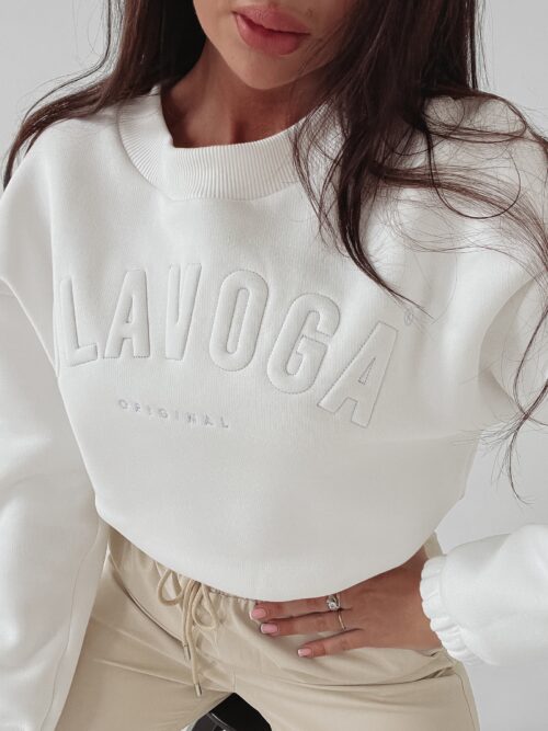 Bluza bawełniana Cotton Ola Voga ecru