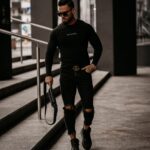 Bluzka męska longsleeve Noah Ola Voga czarna