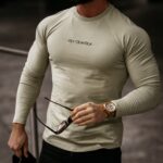 Bluzka męska longsleeve Noah Ola Voga j.khaki