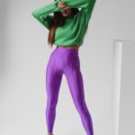 Legginsy dopasowane Zella Ola Voga wrzosowe