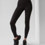 Legginsy elastyczne Della Ola Voga czarne
