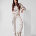 Komplet bawełniany Sophia Ola Voga beżowy