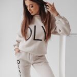 Komplet bawełniany Sophia Ola Voga beżowy