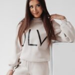 Komplet bawełniany Sophia Ola Voga beżowy