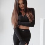 Komplet dopasowany Lunya Ola Voga czarny