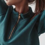 Komplet zamszowy Castilla Ola Voga szamragdowy