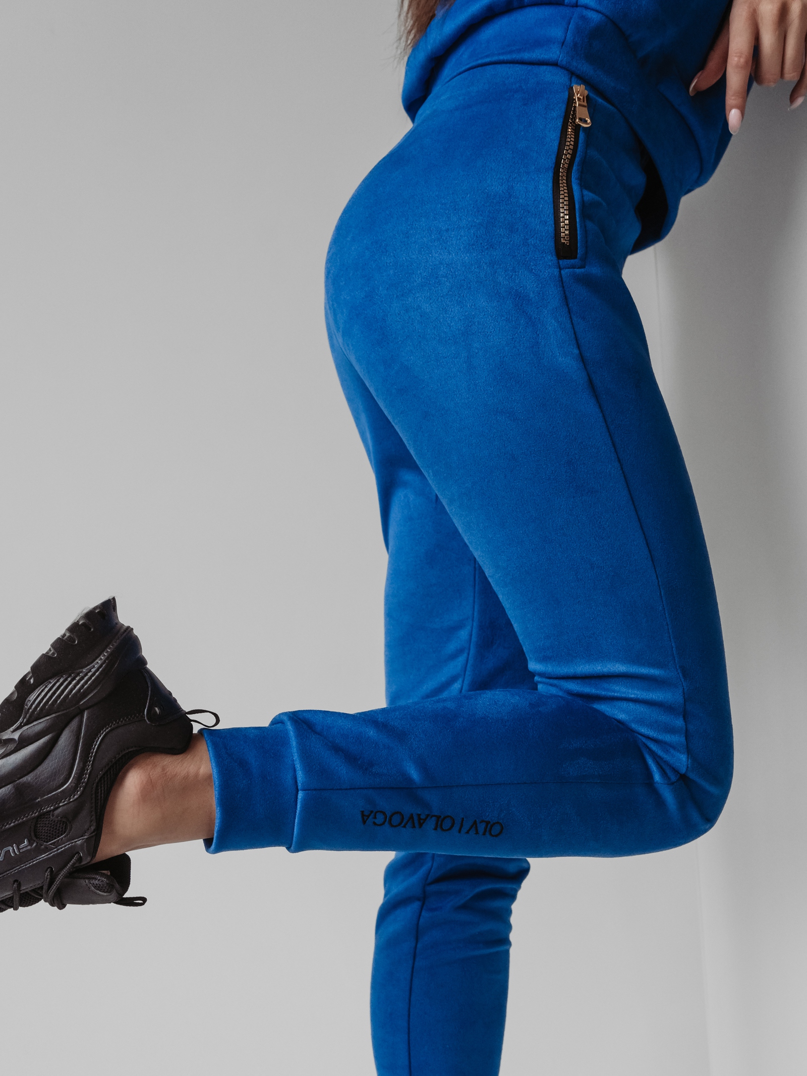 Komplet zamszowy Castilla Ola Voga chabrowy Komplet zamszowy Castilla Ola Voga chabrowy