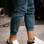 Komplet zamszowy męski Pedro Ola Voga szmaragdowy