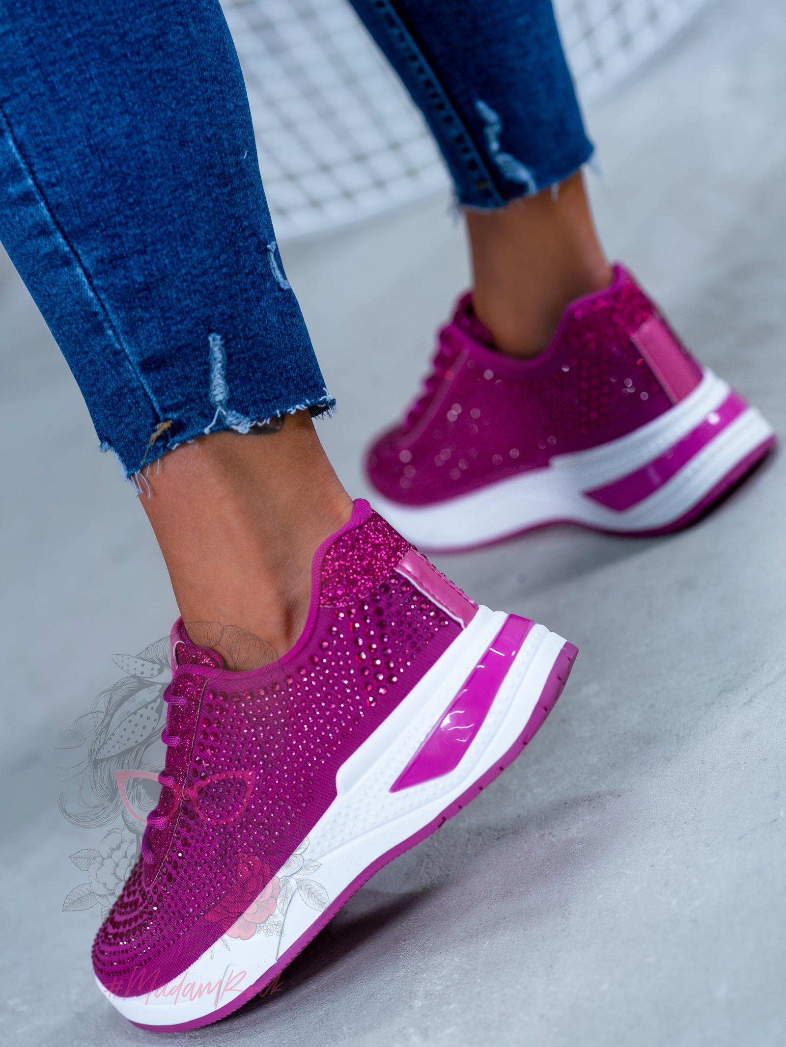 Buty sportowe Madam Ekstasy fuksja Buty sportowe Madam Ekstasy fuksja