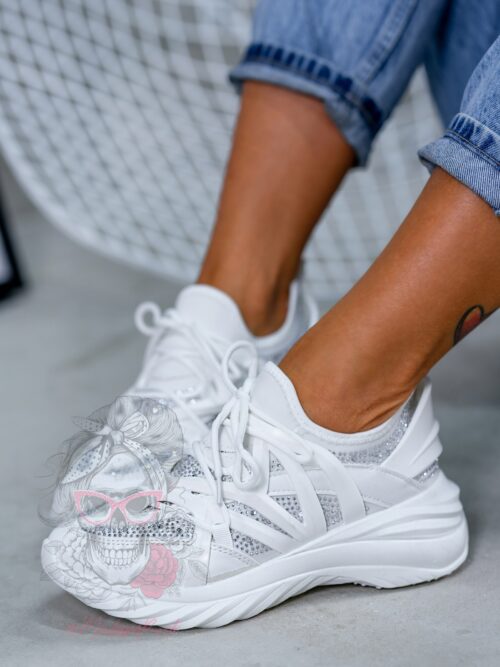 Buty sportowe Madam Pinso białe