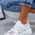 Buty sportowe Madam Pinso białe