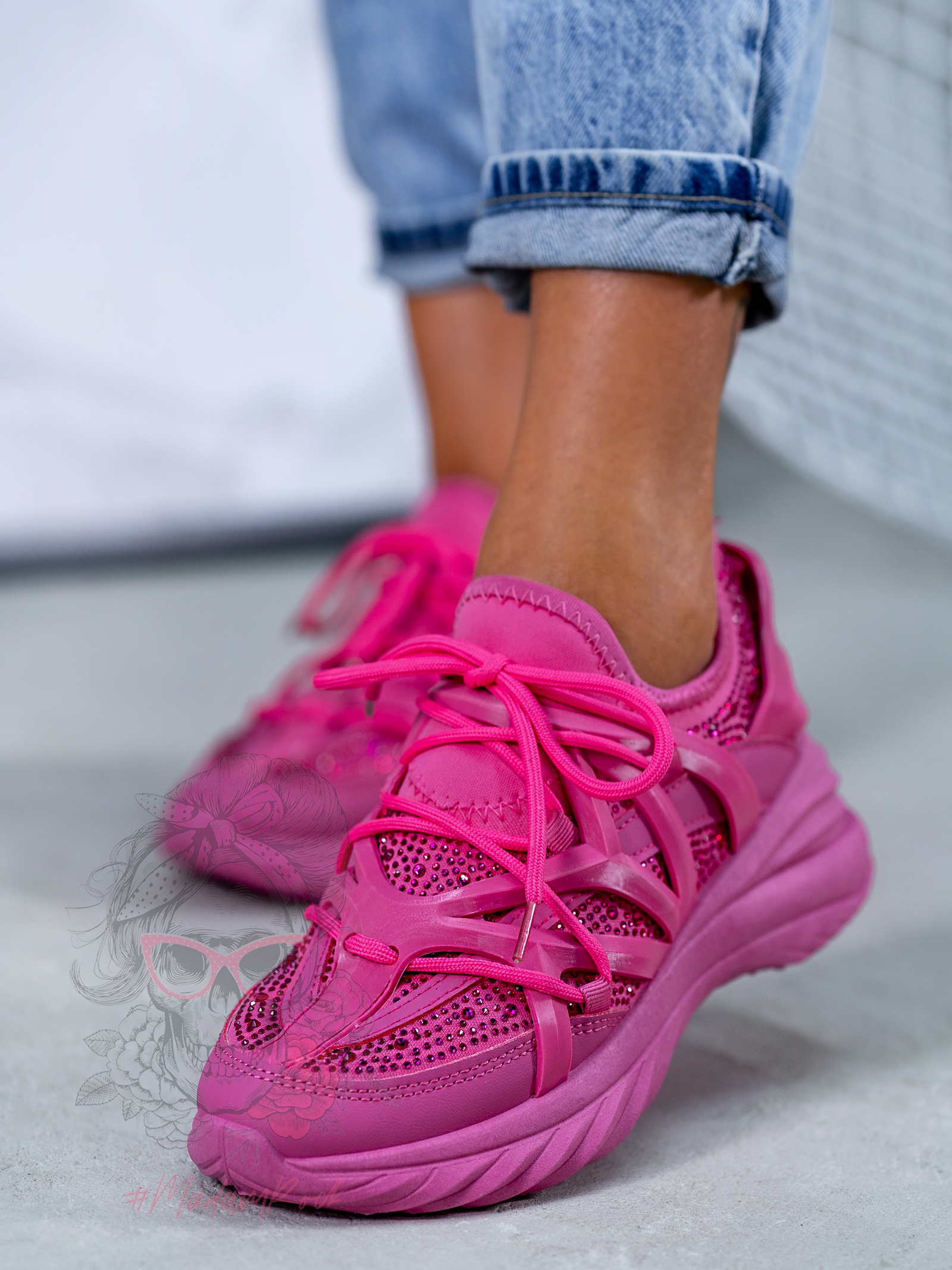 Buty sportowe Madam Pinso fuksja