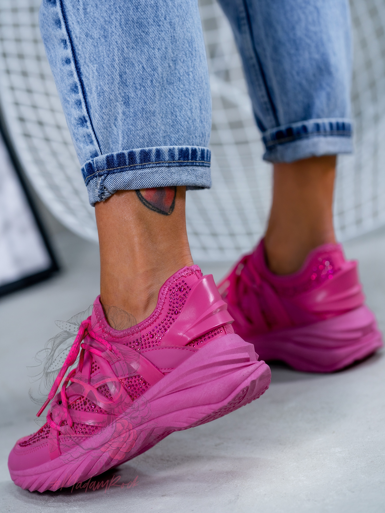 Buty sportowe Madam Pinso fuksja Buty sportowe Madam Pinso fuksja