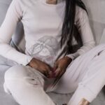 Komplet prążkowany Laki Sort beżowy