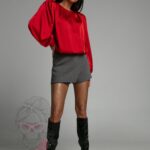 Spódniczko-spodenki Suit szare